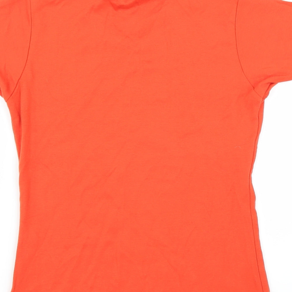 Fenn Wright Manson Womens Orange Basic T-Shirt Size S