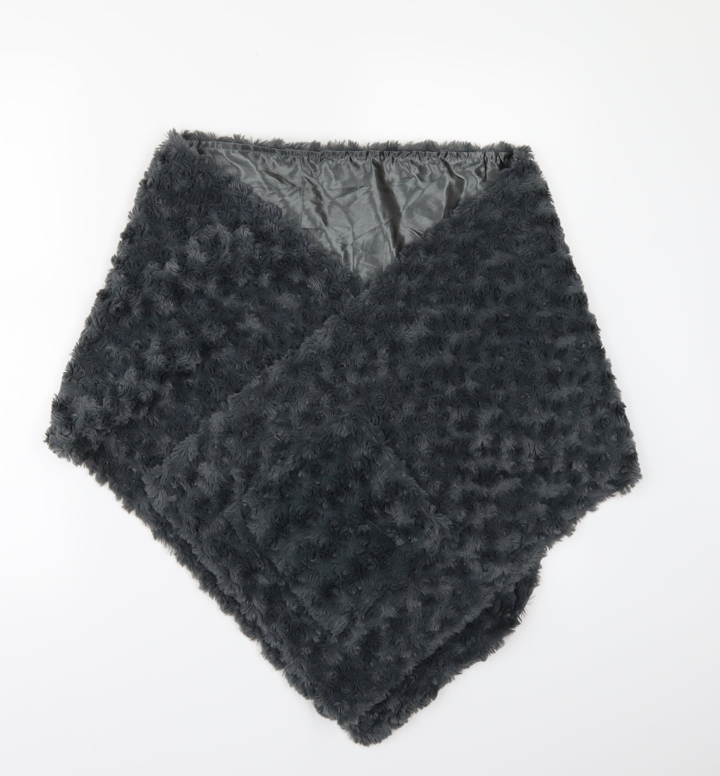 Preworn Womens Grey Shawl/Wrap