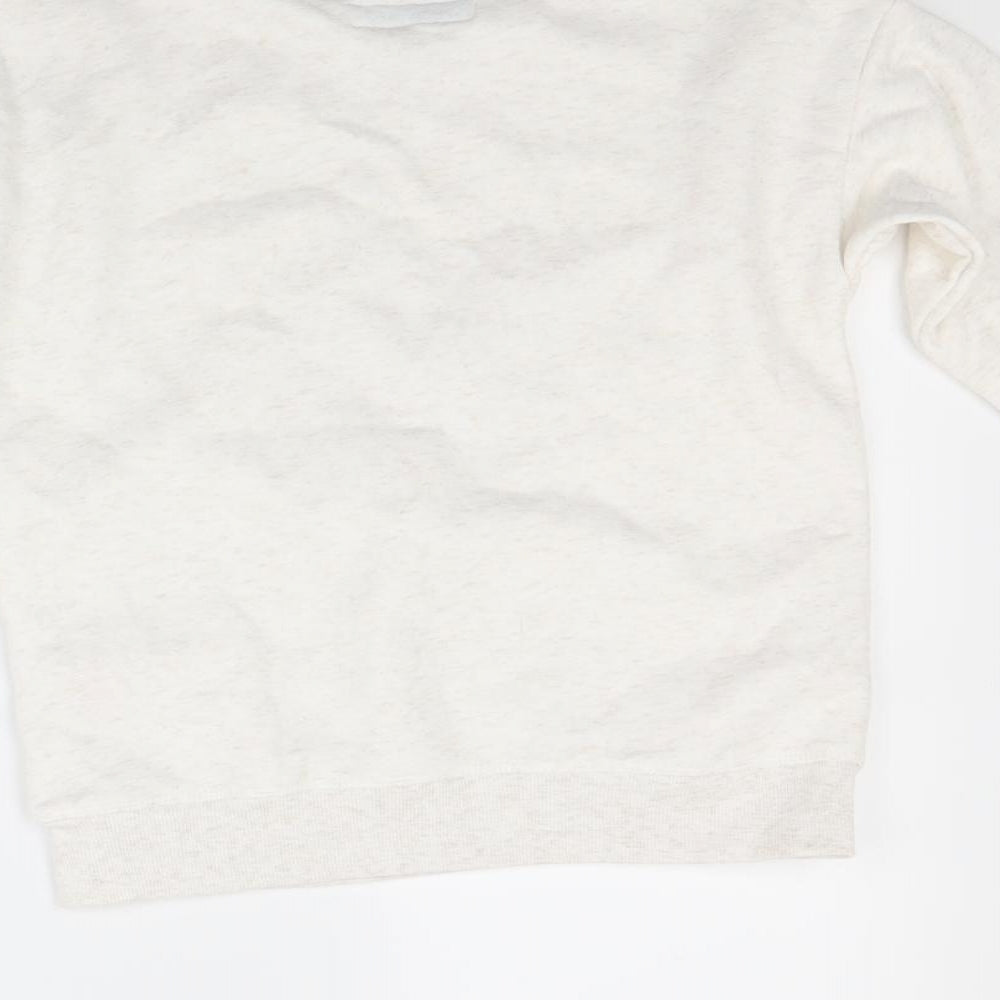 Primark Girls White Pullover Sweatshirt Size 9-10 Years - California