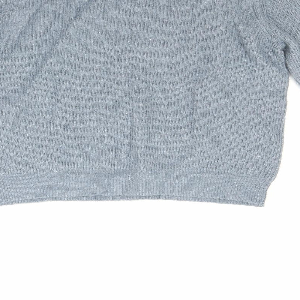 Marks and Spencer Womens Blue Pullover Jumper Size 14