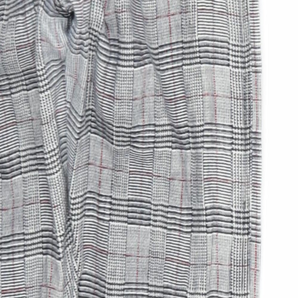 Preworn Womens Grey Trousers Size 8 L28 in