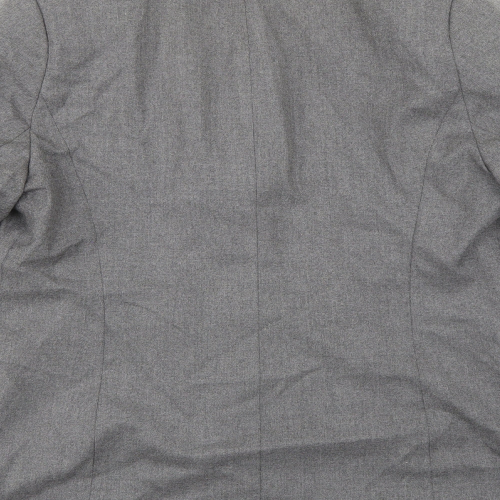 Slimtru Womens Grey Jacket Blazer Size 14