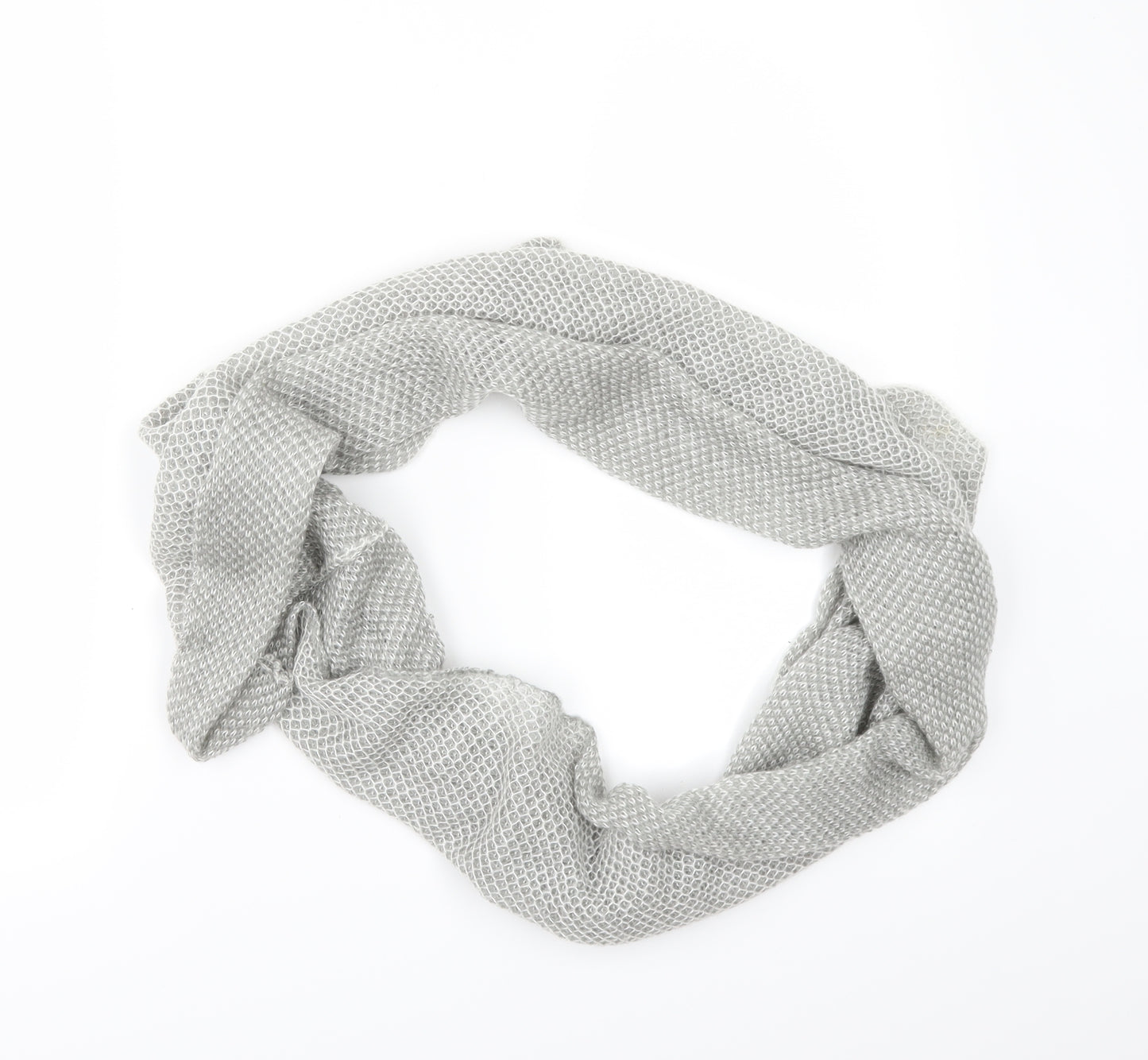 Preworn Womens Grey Scarf - Cowl