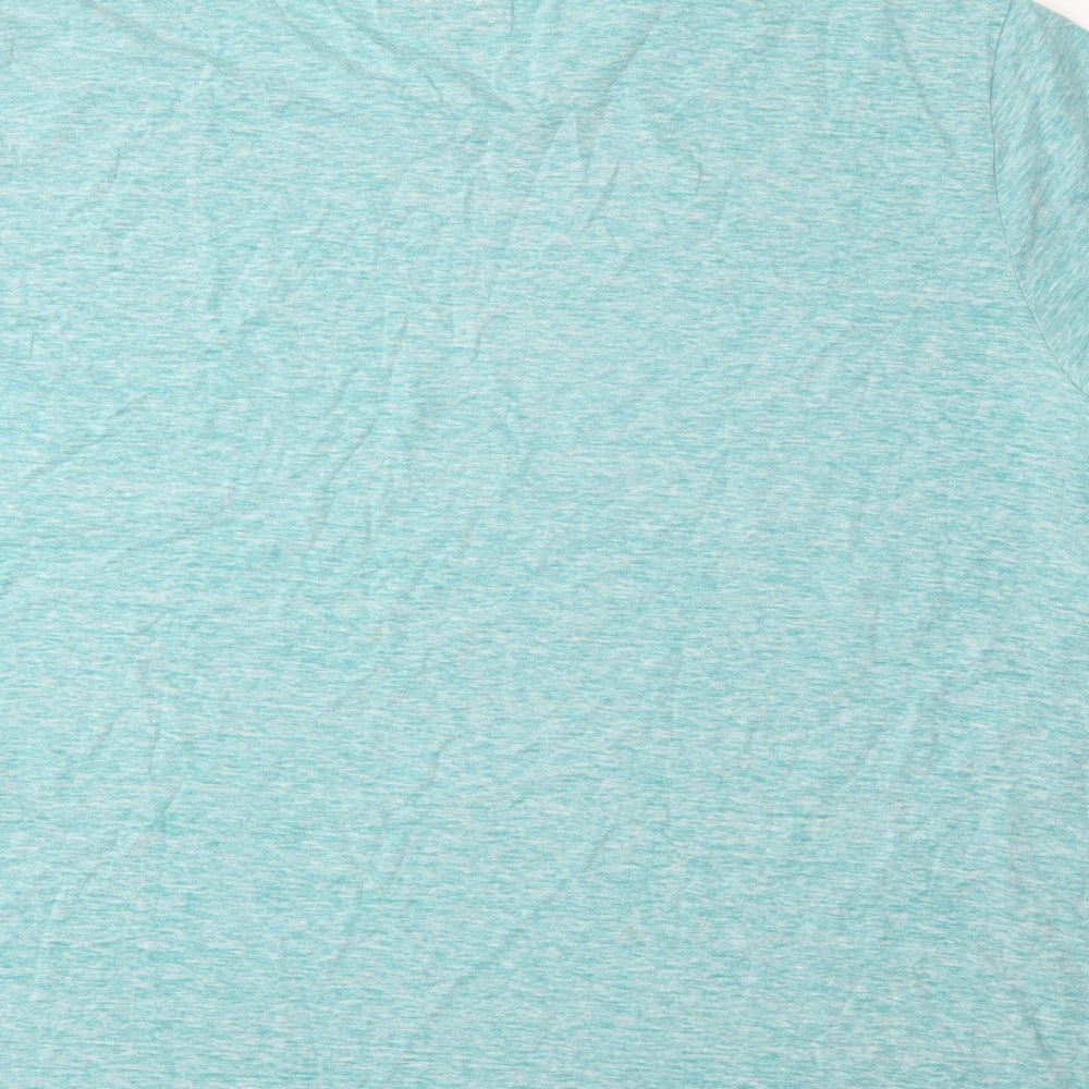 F&F Womens Blue Basic T-Shirt Size XL