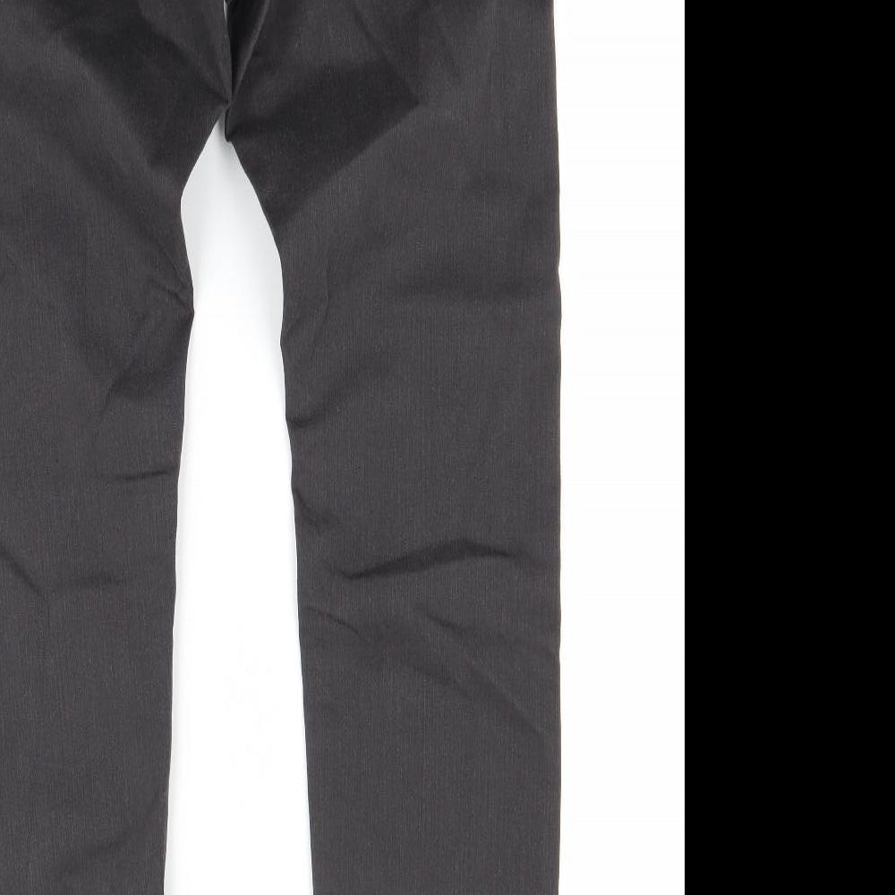 Marks and Spencer Mens Brown Denim Straight Jeans Size 28 L33 in