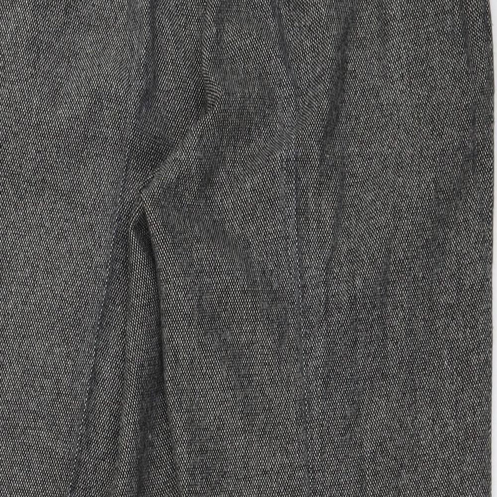 Oscar B Womens Black Trousers Size 14 L24 in