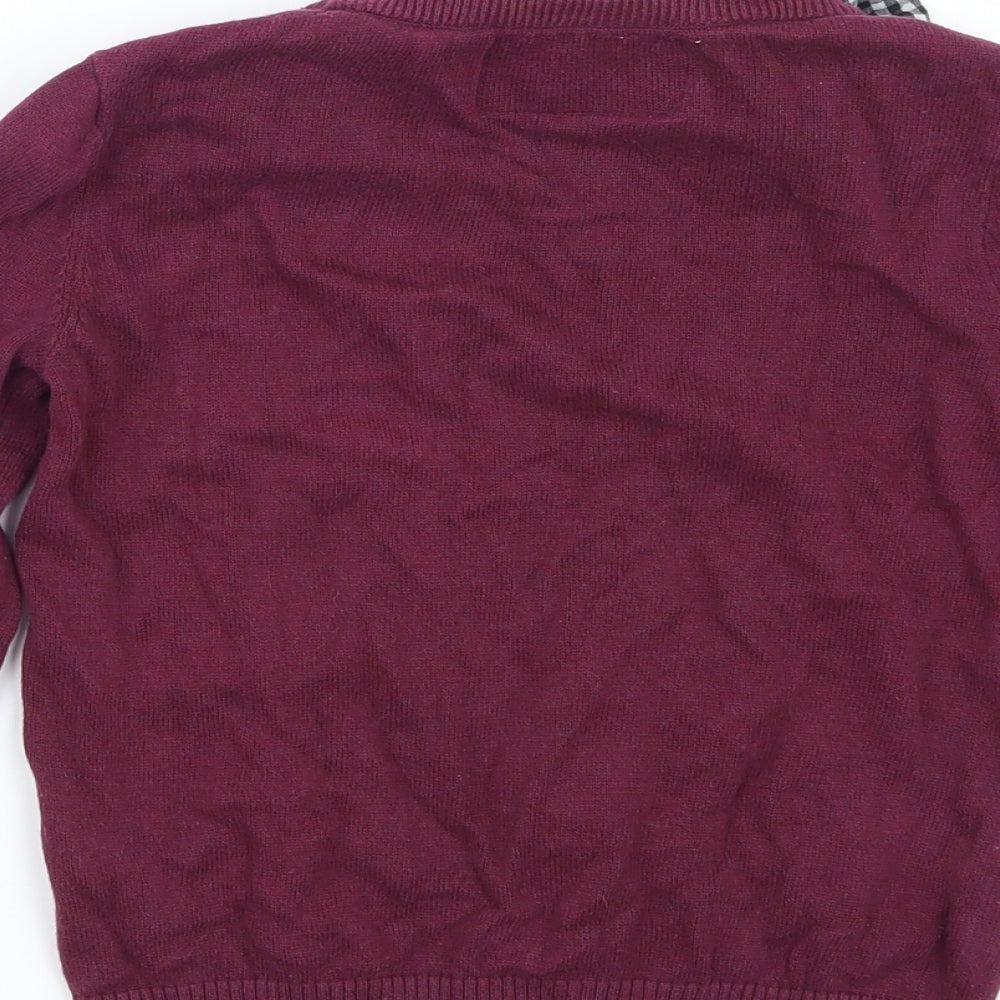Urban boys Boys Purple Pullover Jumper Size 6 Years