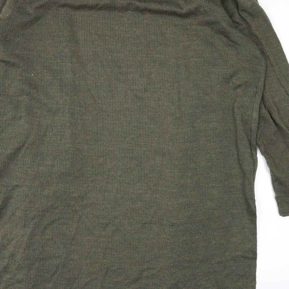Primark Womens Green Cardigan Jumper Size 12