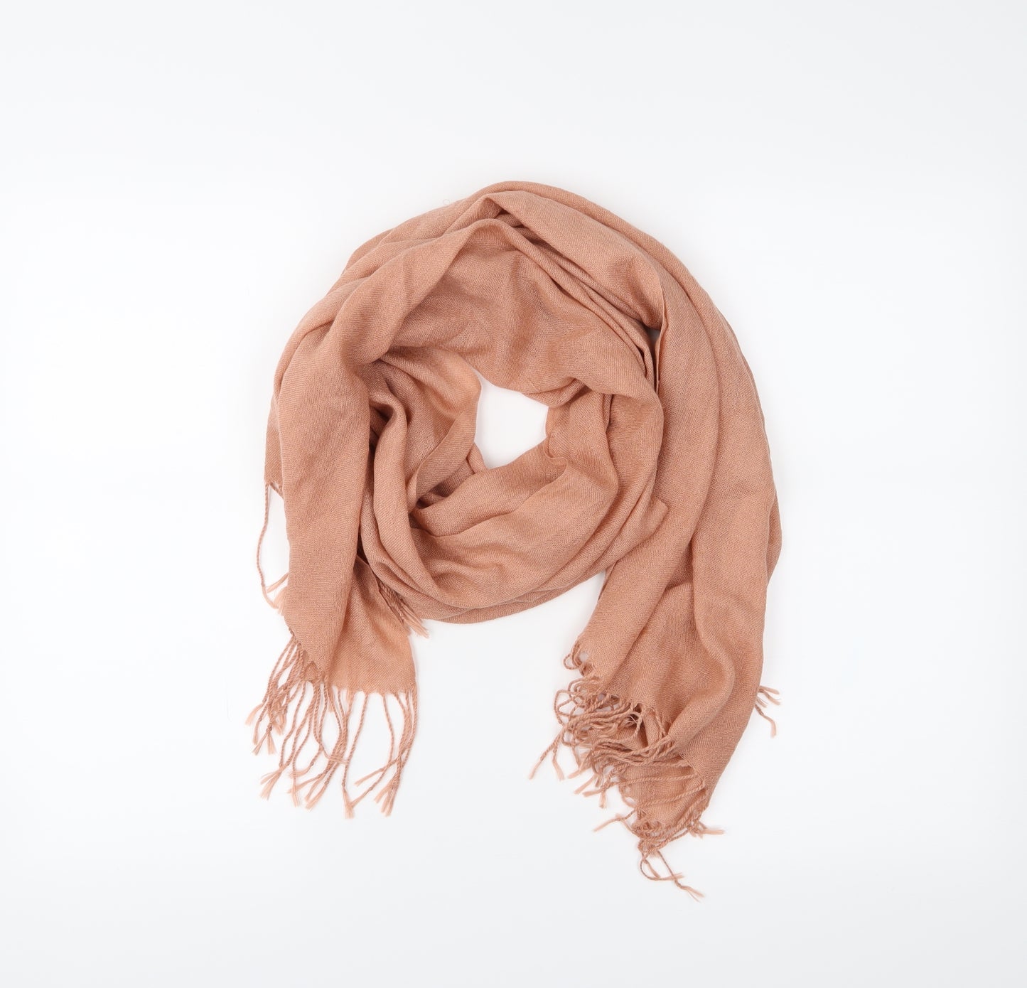 Preworn Womens Pink Scarf