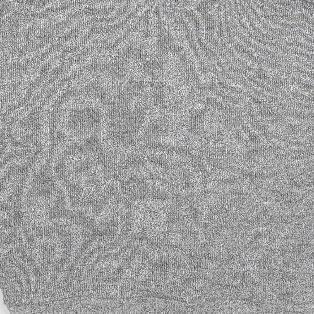 pretty little thing Womens Grey Knit Pullover Jumper Size L