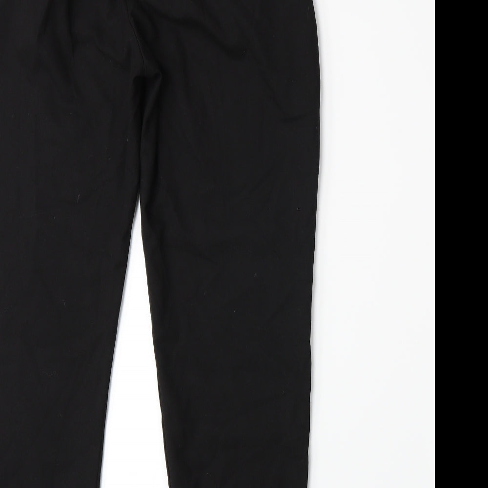 Bershka Girls Black Dress Pants Trousers Size L