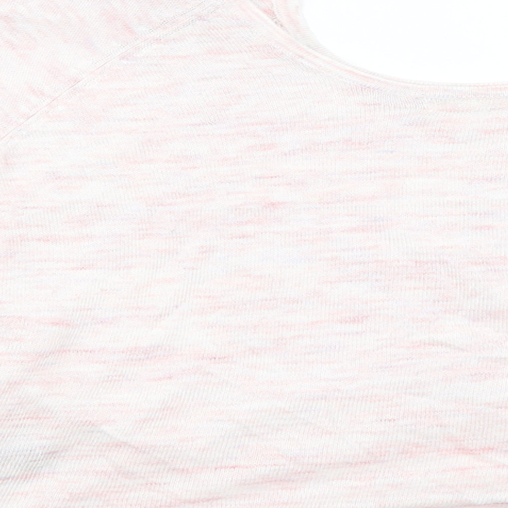 Marks and Spencer Womens Pink Pullover Jumper Size 14