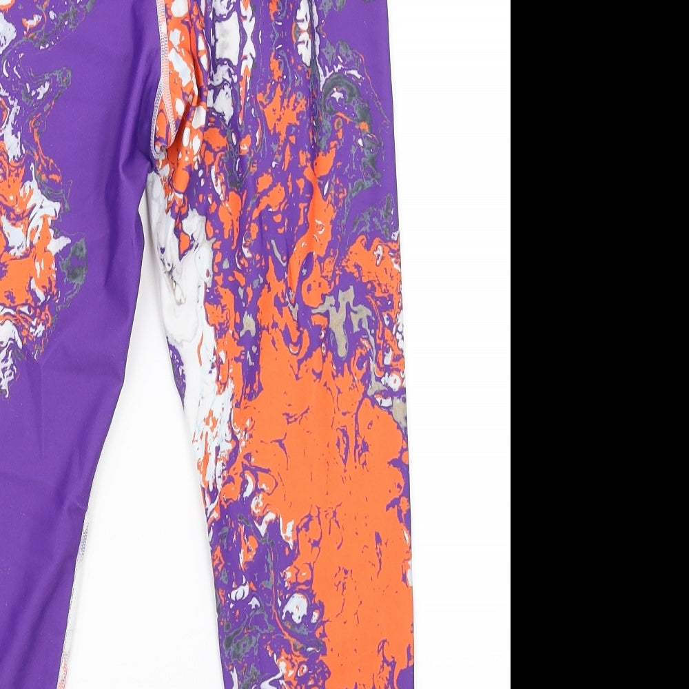 Preworn Womens Purple Jogger Leggings Size M L20 in