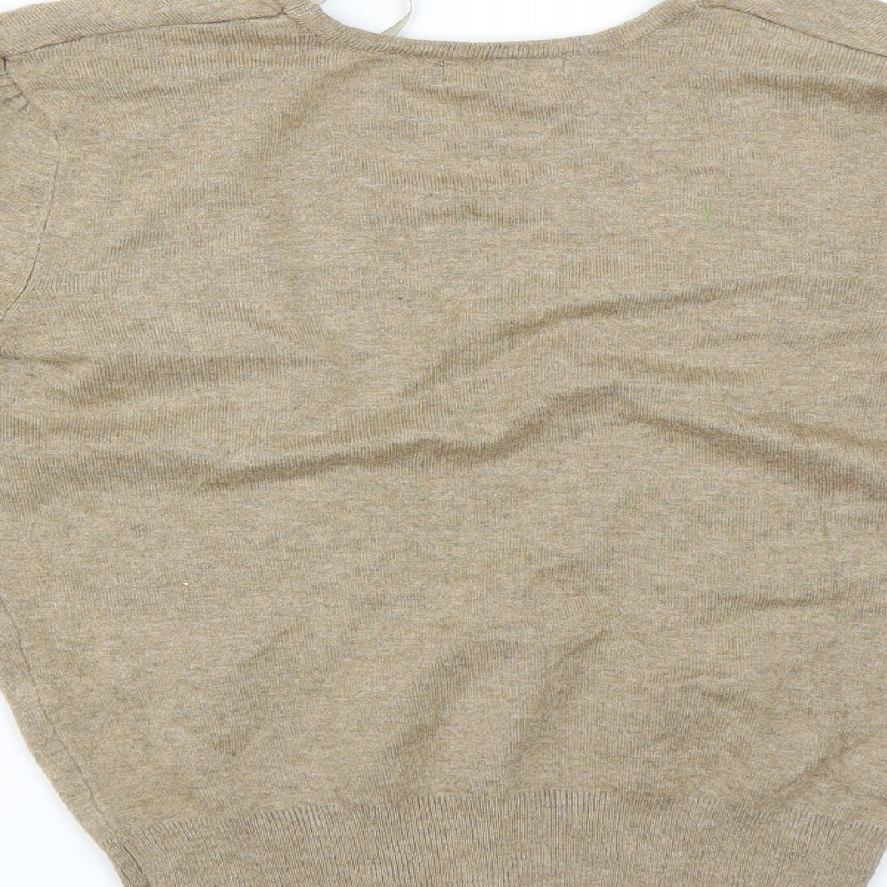 Primark Womens Beige Pullover Jumper Size 10