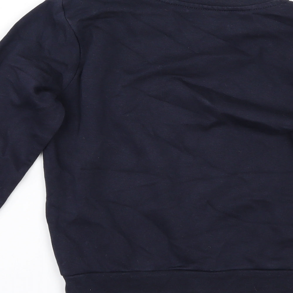 George Boys Blue Pullover Sweatshirt Size 5-6 Years