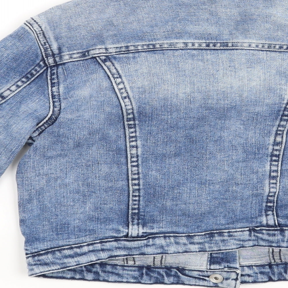 &denim Girls Blue Jacket Size 8 Years - Disco