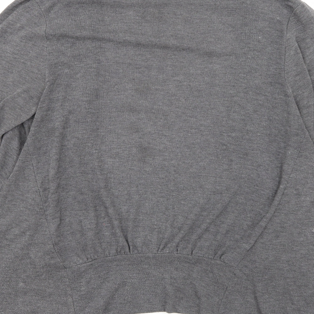 South Bay Womens Grey Cardigan Jumper Size XL