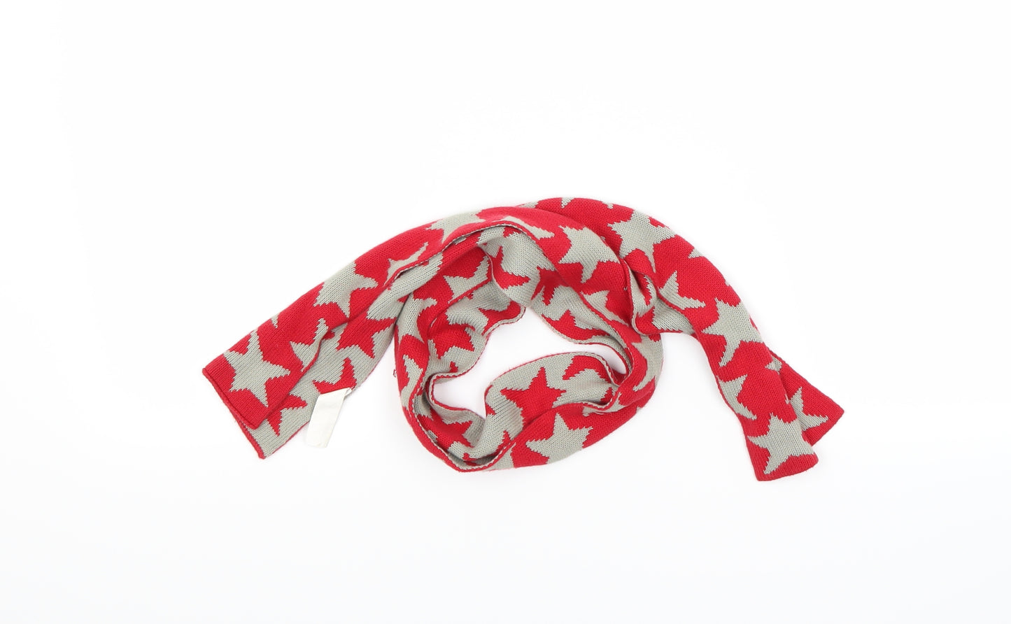 Preworn Womens Red Scarf