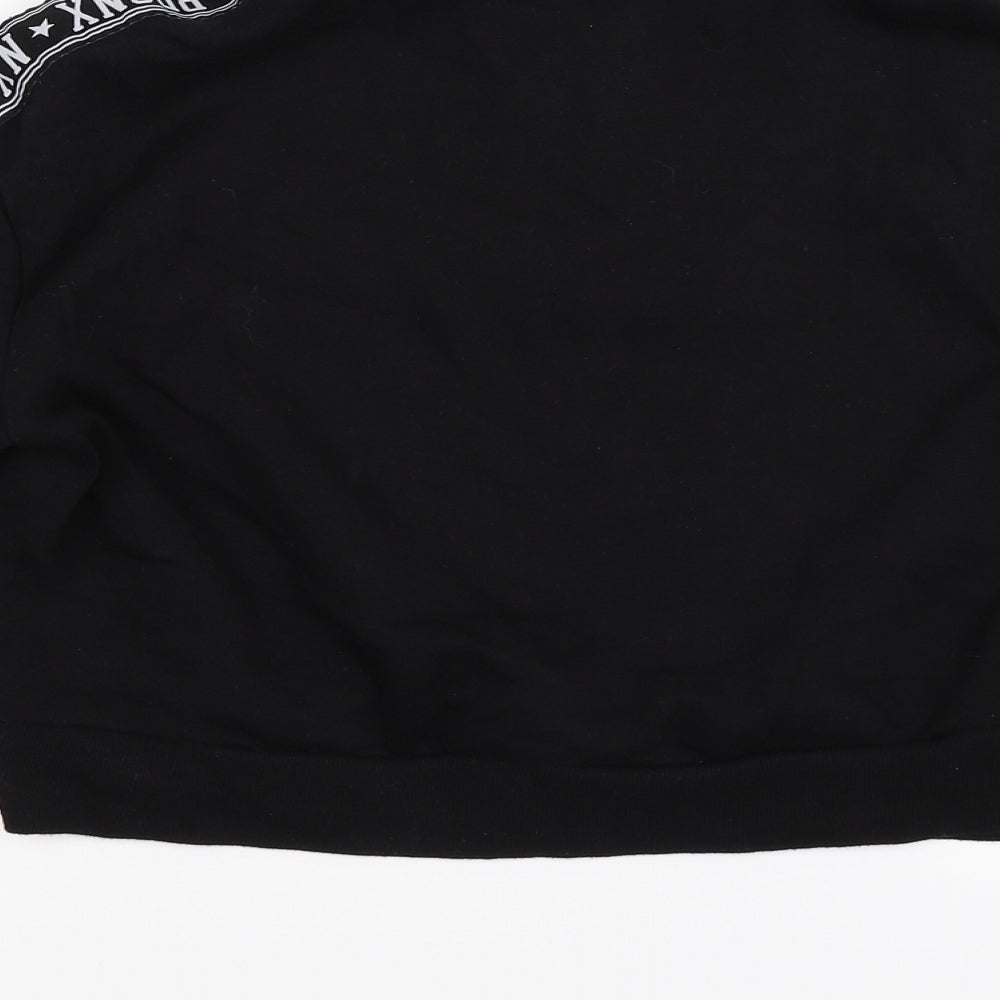 Divided Womens Black Pullover Sweatshirt Size XS