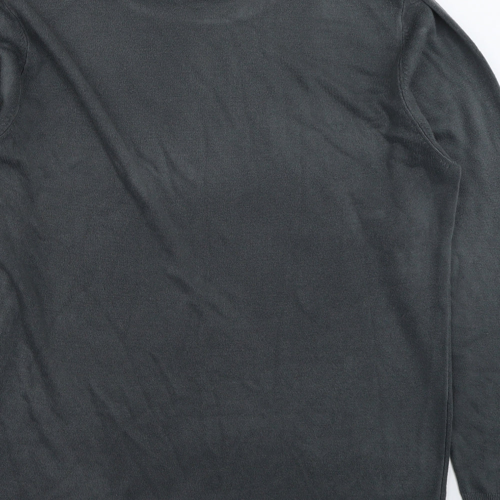 George Mens Grey Pullover Jumper Size L