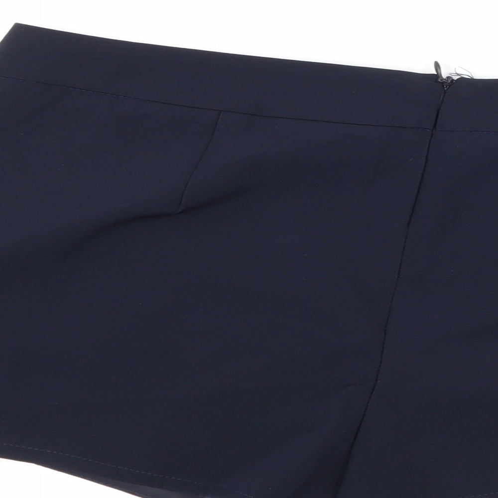 FOREVER 21 Womens Blue Mini Skort Size M