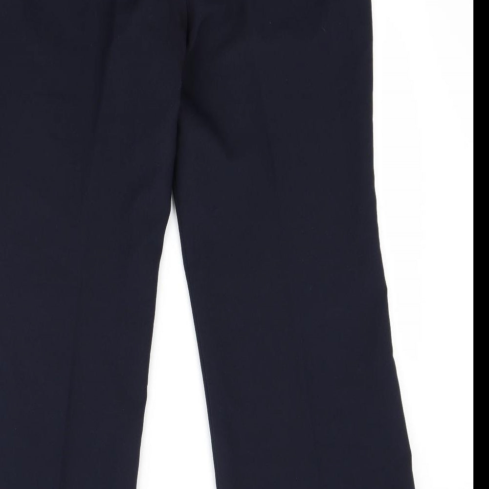 Marks and Spencer Womens Blue Trousers Size 16 L27 in