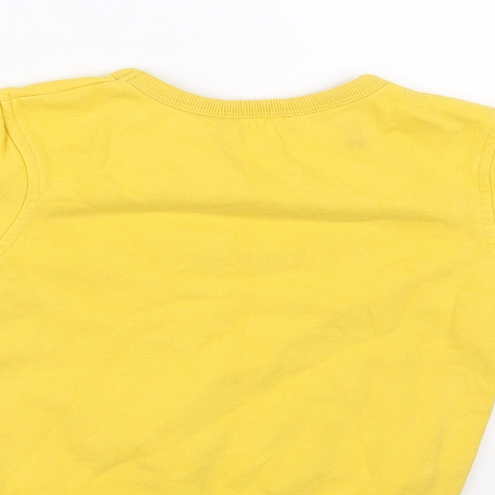 George Boys Yellow Pullover Jumper Size 2 Years