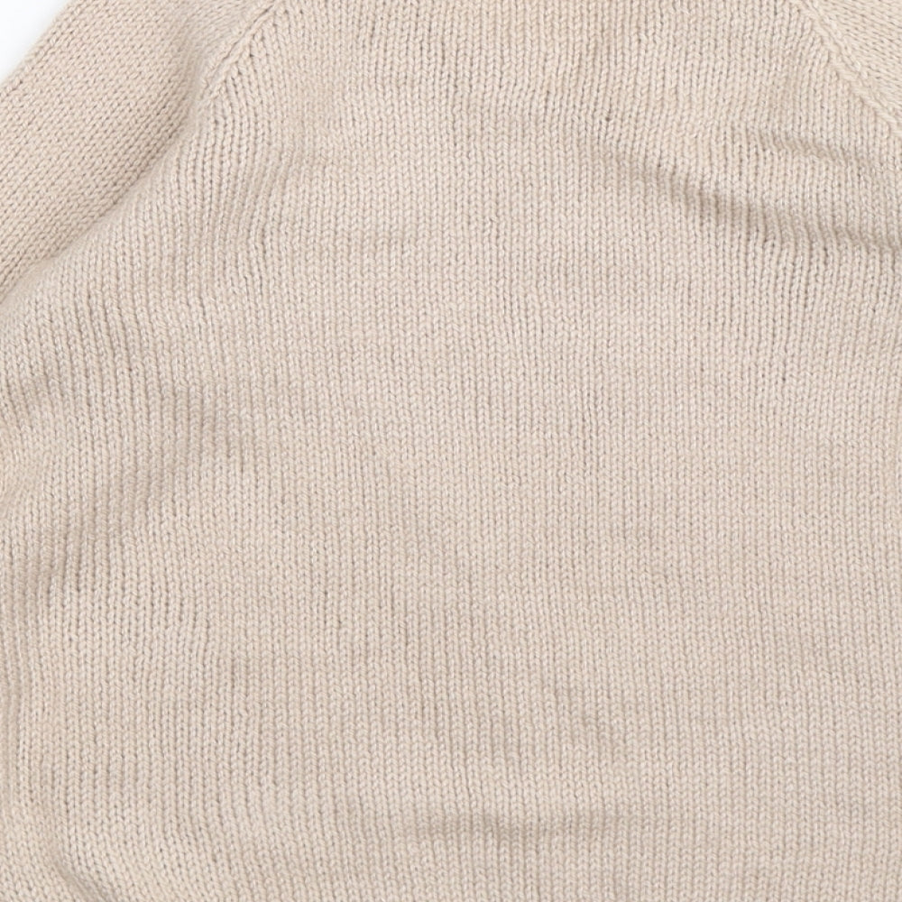 Preworn Womens Grey Knit Pullover Jumper Size 8