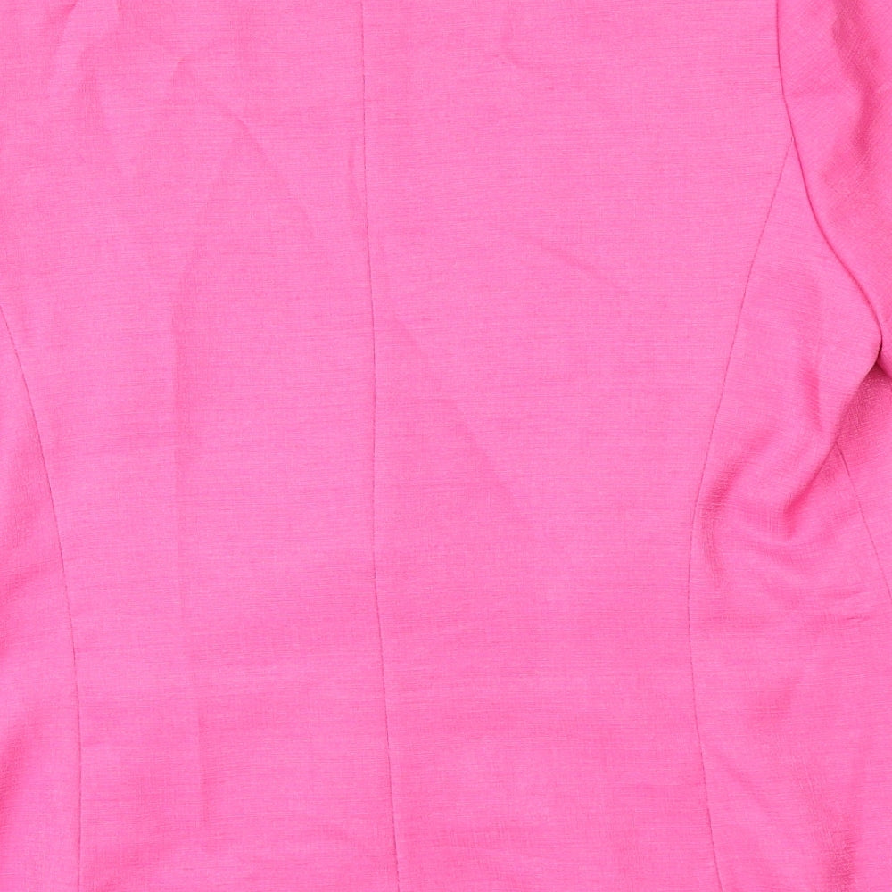 Anna Rose Womens Pink Jacket Size 18