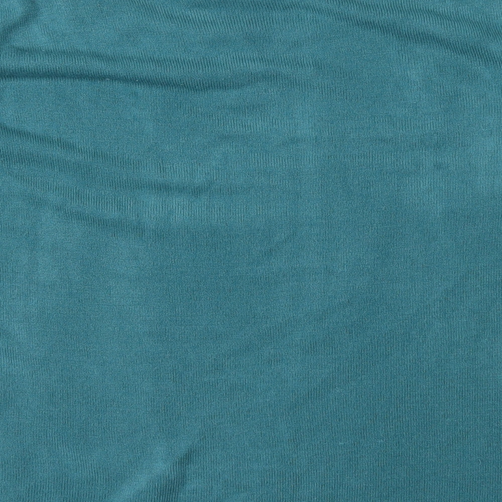 BM Womens Blue Knit Pullover Jumper Size XL