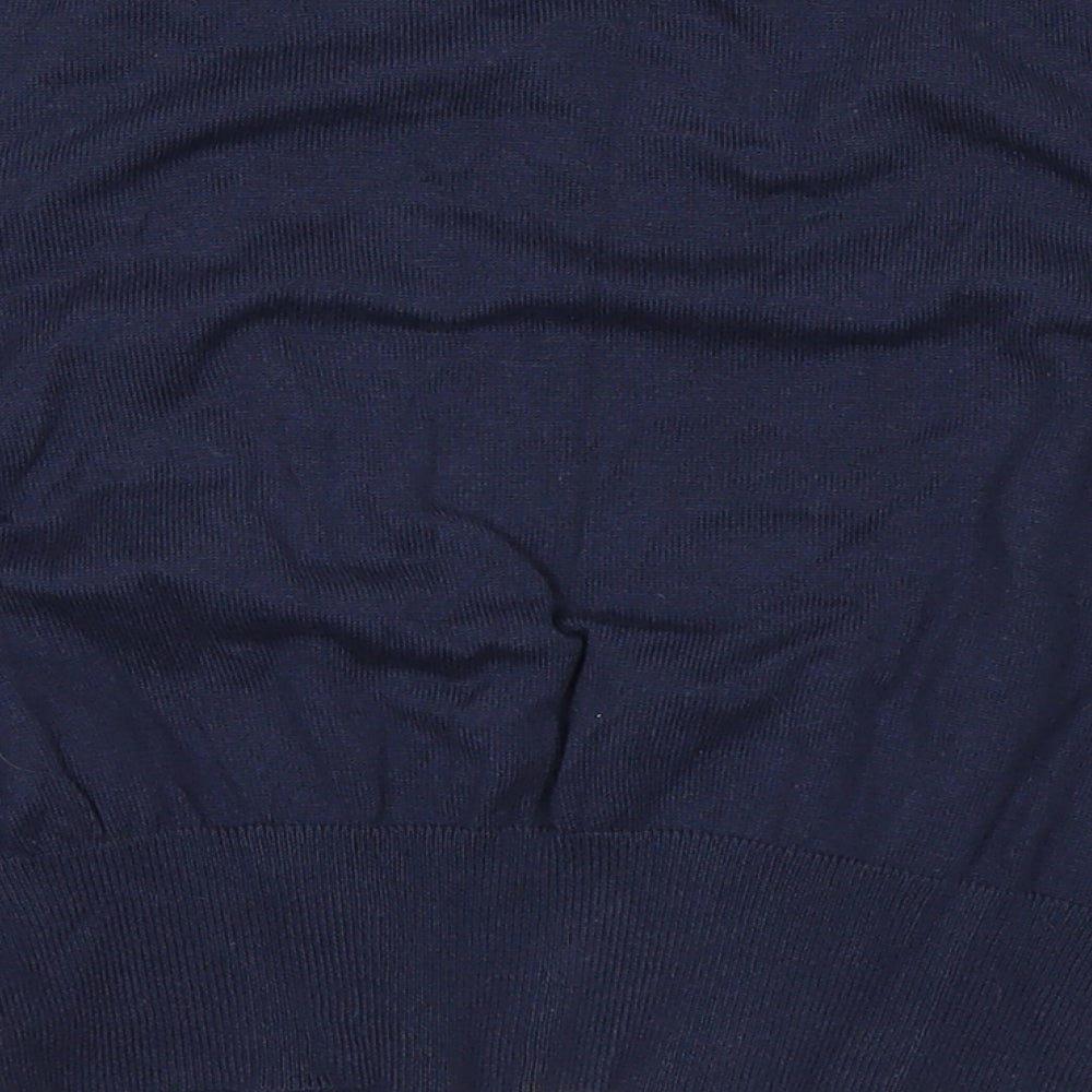 F&F Girls Blue Cardigan Jumper Size 12 Years