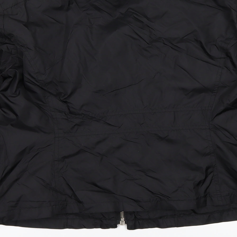 Marks and Spencer Womens Black Windbreaker Cape Size 10