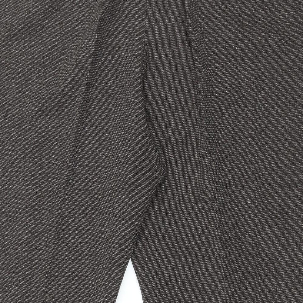 BHS Womens Brown Trousers Size 20 L28 in