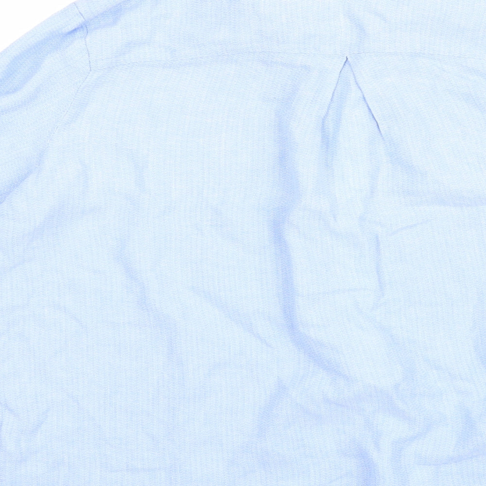 H&M Womens Blue Basic Button-Up Size 38