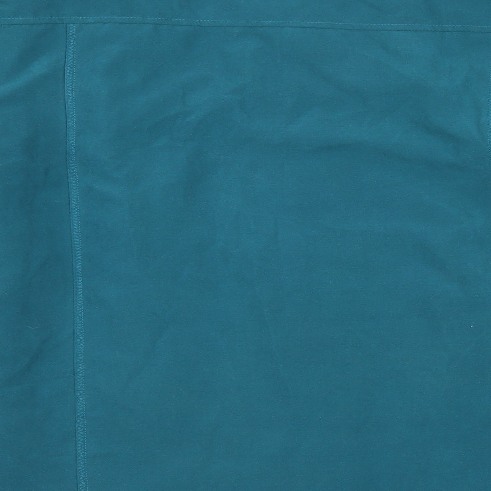 Preworn Womens Blue Overcoat Coat Size 10