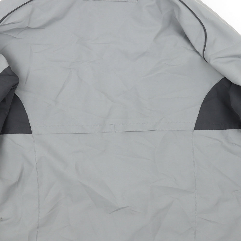 Maine Mens Grey Jacket Coat Size L
