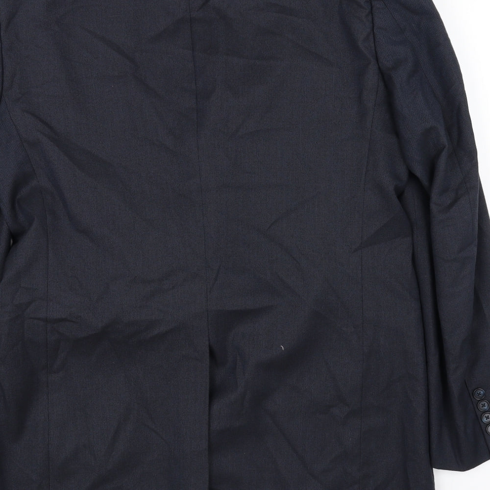 Marks and Spencer Mens Blue Jacket Blazer Size 40