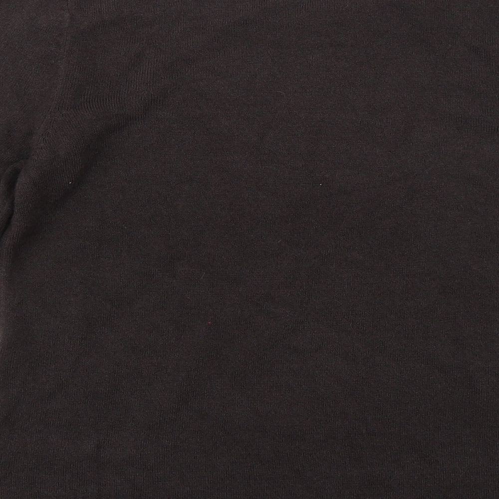 Marks and Spencer Womens Black Pullover Jumper Size 12