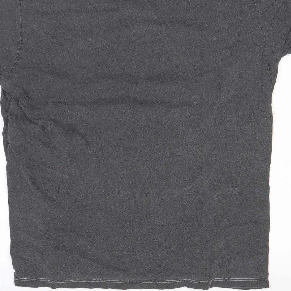 Alternative Mens Grey T-Shirt Size L