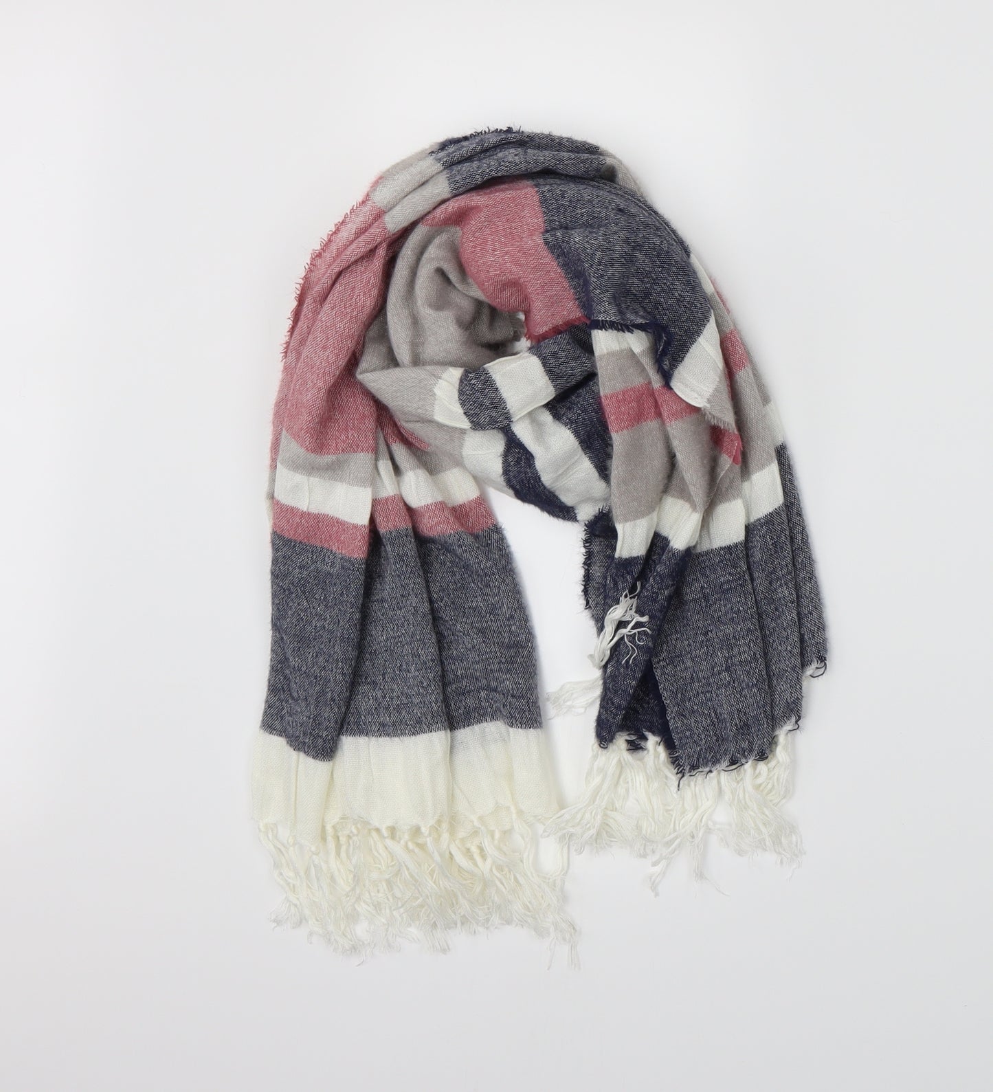 TU Womens Multicoloured Striped Scarf