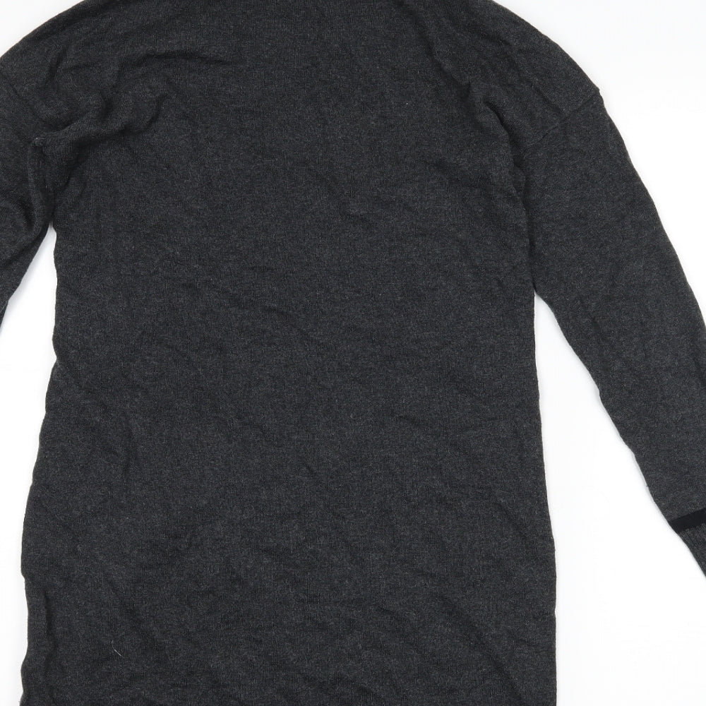 artisan NY Womens Grey Jumper Dress Size S