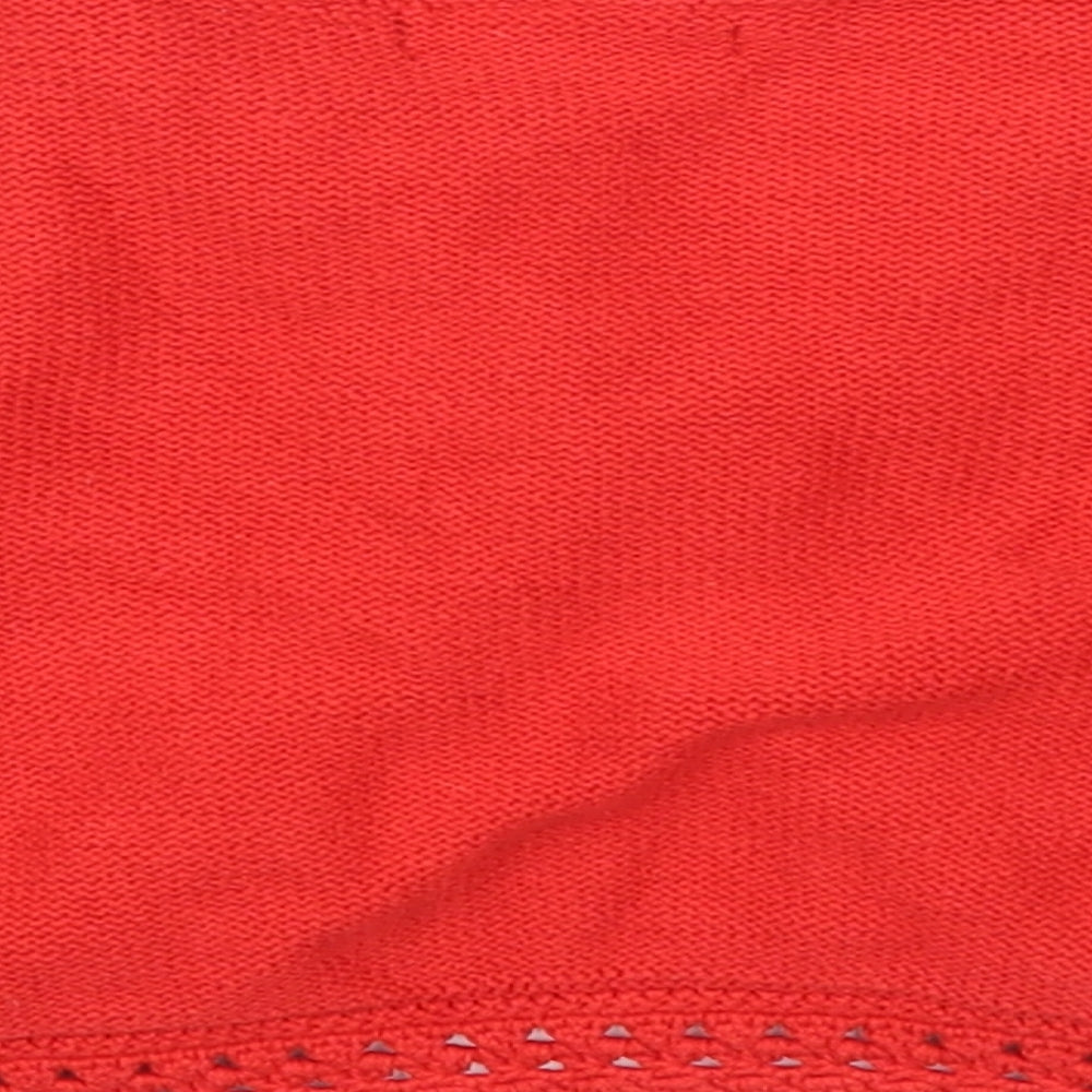 Gap Girls Red Cardigan Jumper Size 10-11 Years