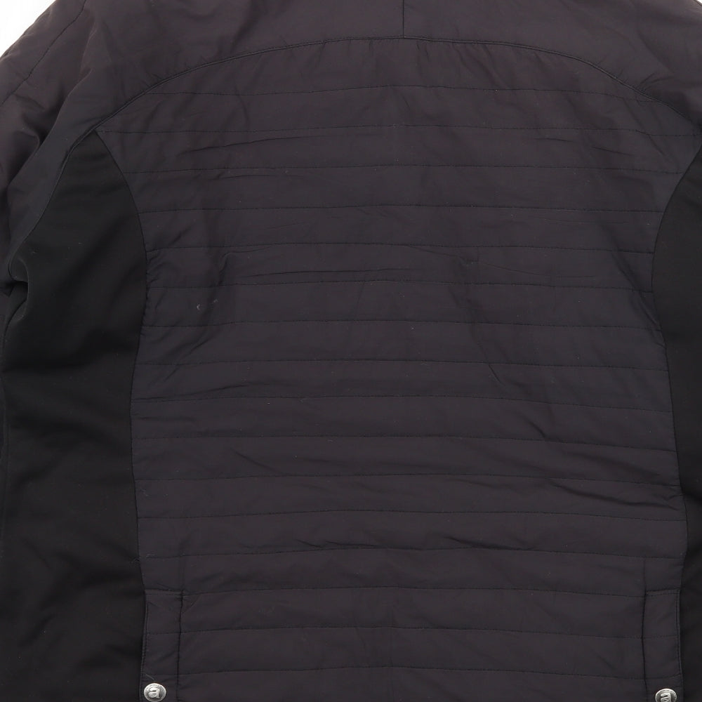 Abacus Womens Black Overcoat Coat Size XL