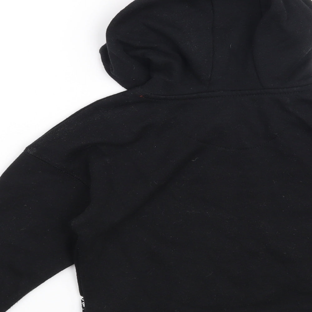 Primark Boys Black Pullover Hoodie Size 2-3 Years - Totally Roar-some
