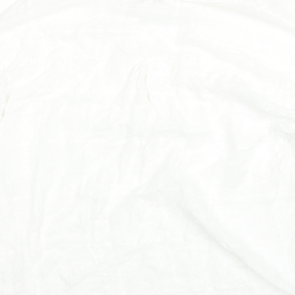 Apricot Womens White Basic T-Shirt Size 10
