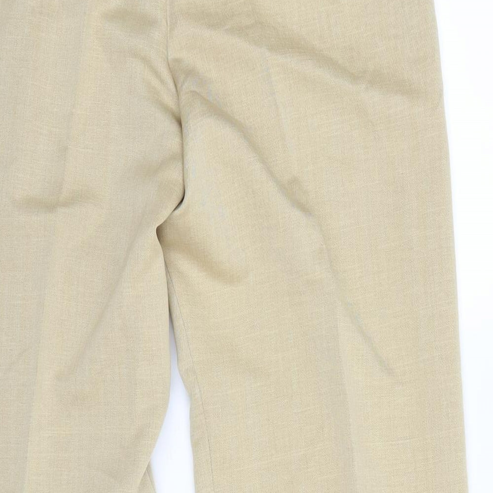 Special Collection Womens Beige Dress Pants Trousers Size 14 L30 in