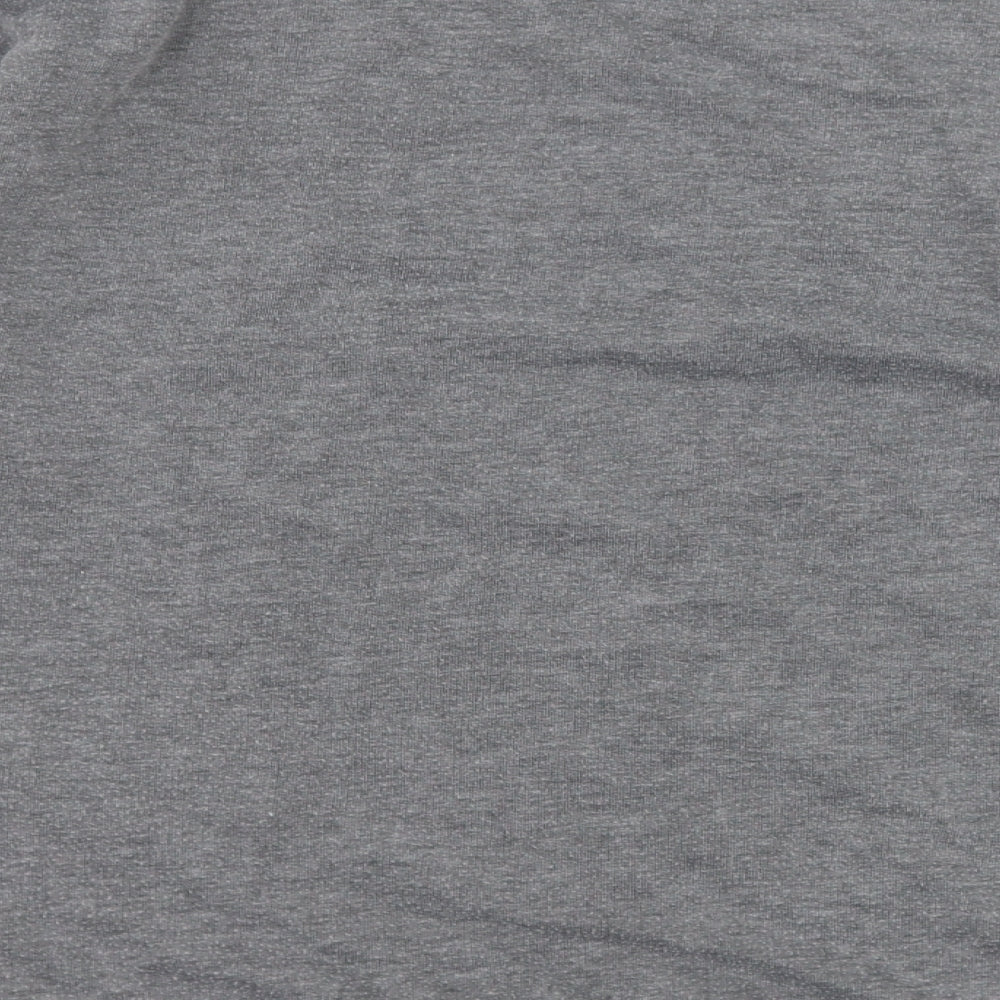 New Look Womens Grey Jersey Pullover Sweatshirt Size 10