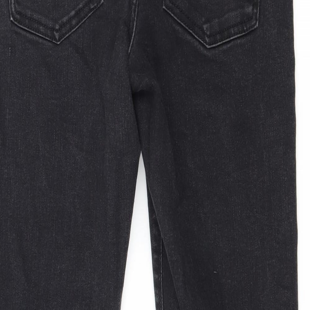 ASOS Womens Black Denim Skinny Jeans Size 32 in L30 in