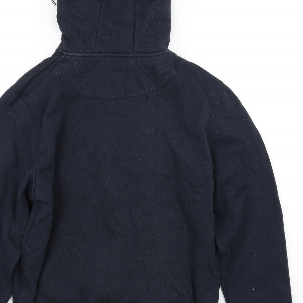 Cedar Wood State Mens Black Full Zip Jumper Size M