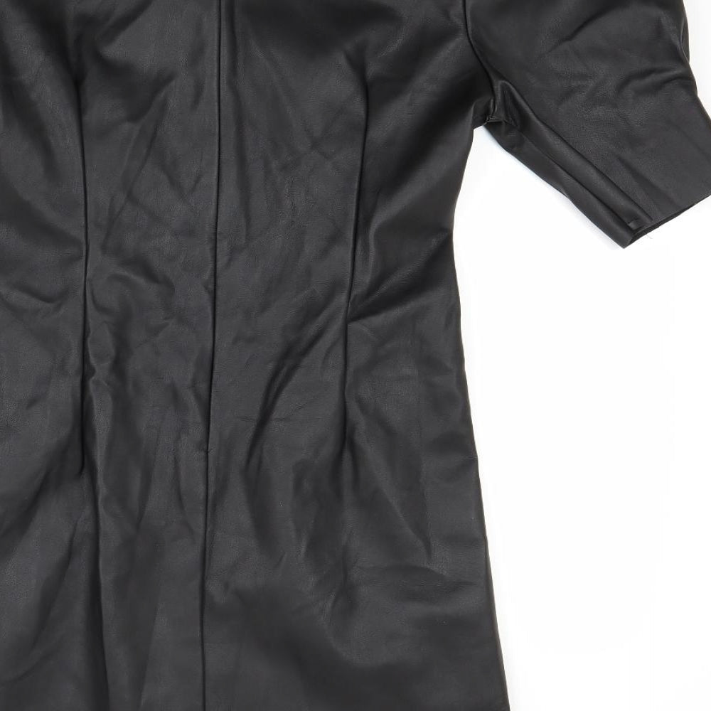 Retro & Icone Womens Black A-Line Size 10